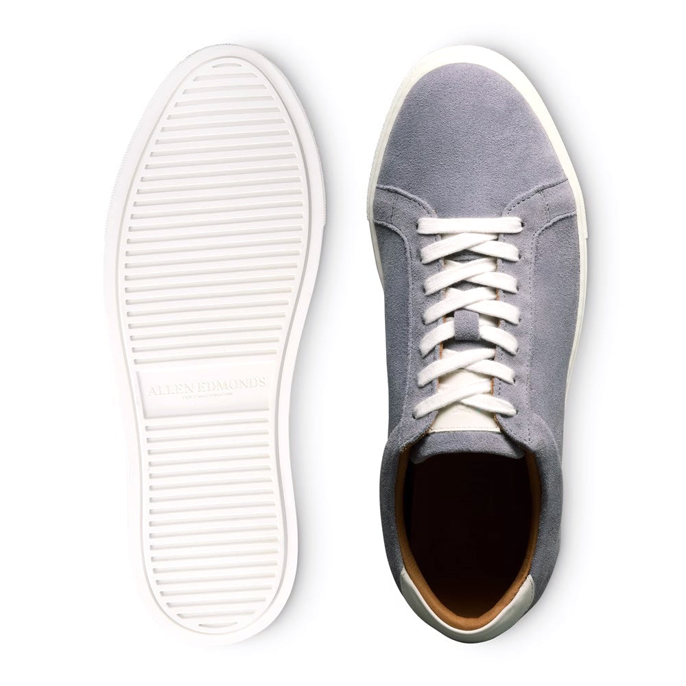 Allen Edmonds Courtside Suede Sneaker Steel Blue (8041)