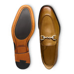 Allen Edmonds Stanton Leather Bit Loafer Walnut (8147)
