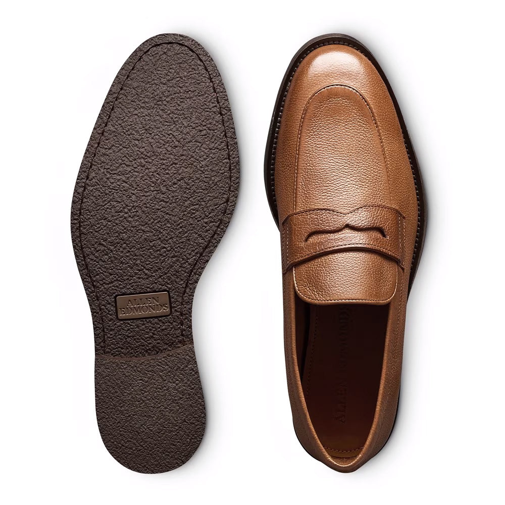 Allen Edmonds Como Leather Penny Loafer Luggage (8212)