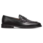 Allen Edmonds Como Woven Leather Penny Loafer Black