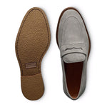 Allen Edmonds Como Suede Penny Loafer Piombo Grey (8351)
