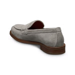 Allen Edmonds Como Suede Penny Loafer Piombo Grey (8351)