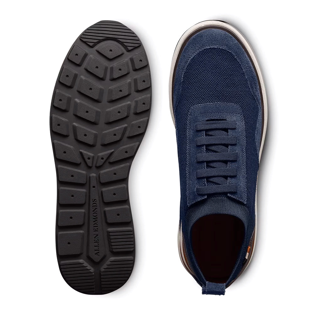 Allen Edmonds Easton Slip-on Stretch-lace Knit Sneaker Navy (7928)