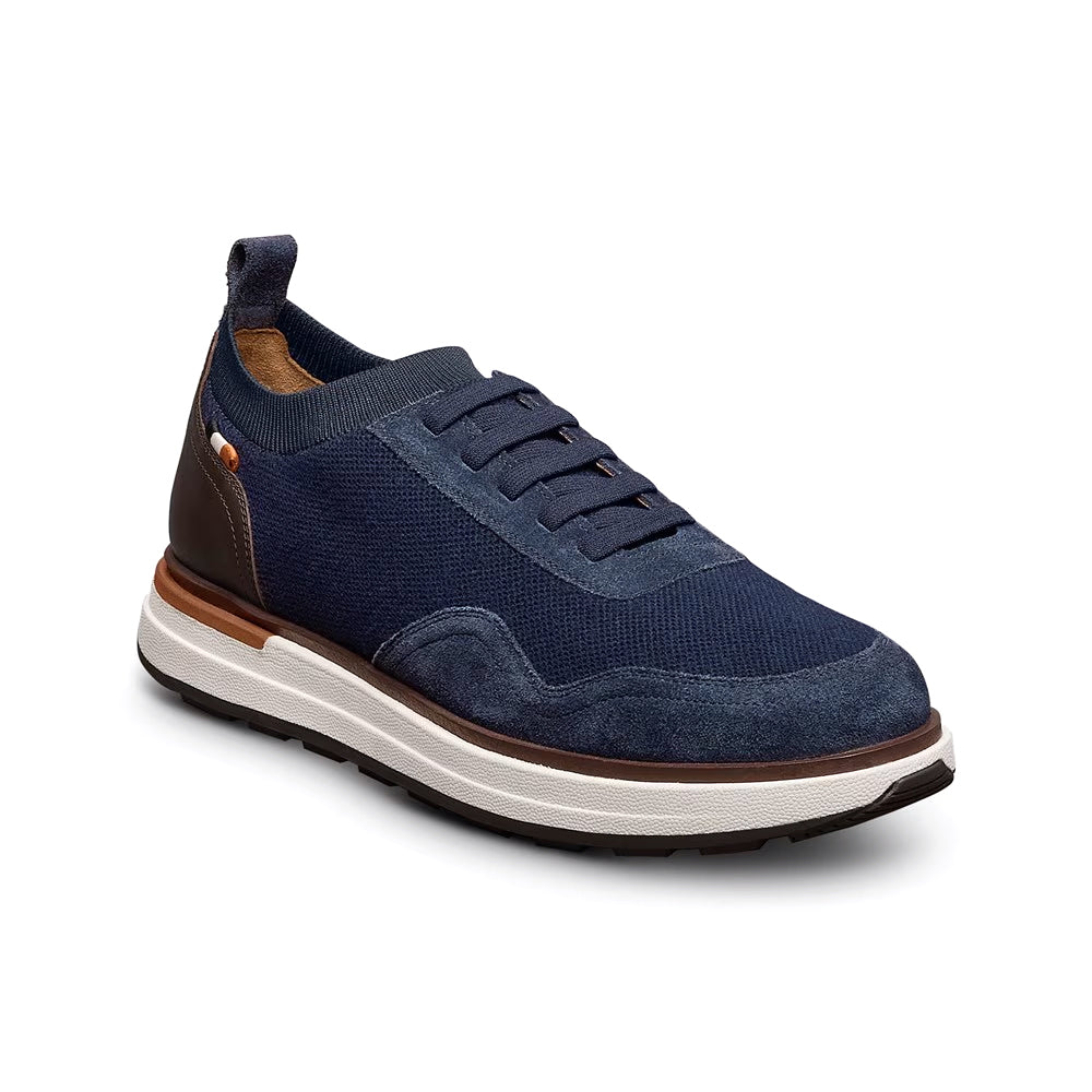 Allen Edmonds Easton Slip-on Stretch-lace Knit Sneaker Navy (7928)