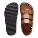 Allen Edmonds Damien Fisherman Leather Sandal Luggage (8195)