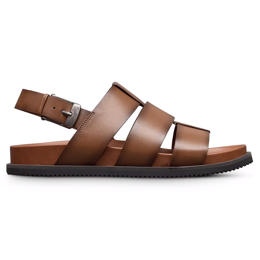 Allen Edmonds Damien Fisherman Leather Sandal Luggage