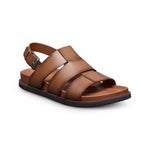 Allen Edmonds Damien Fisherman Leather Sandal Luggage (8195)