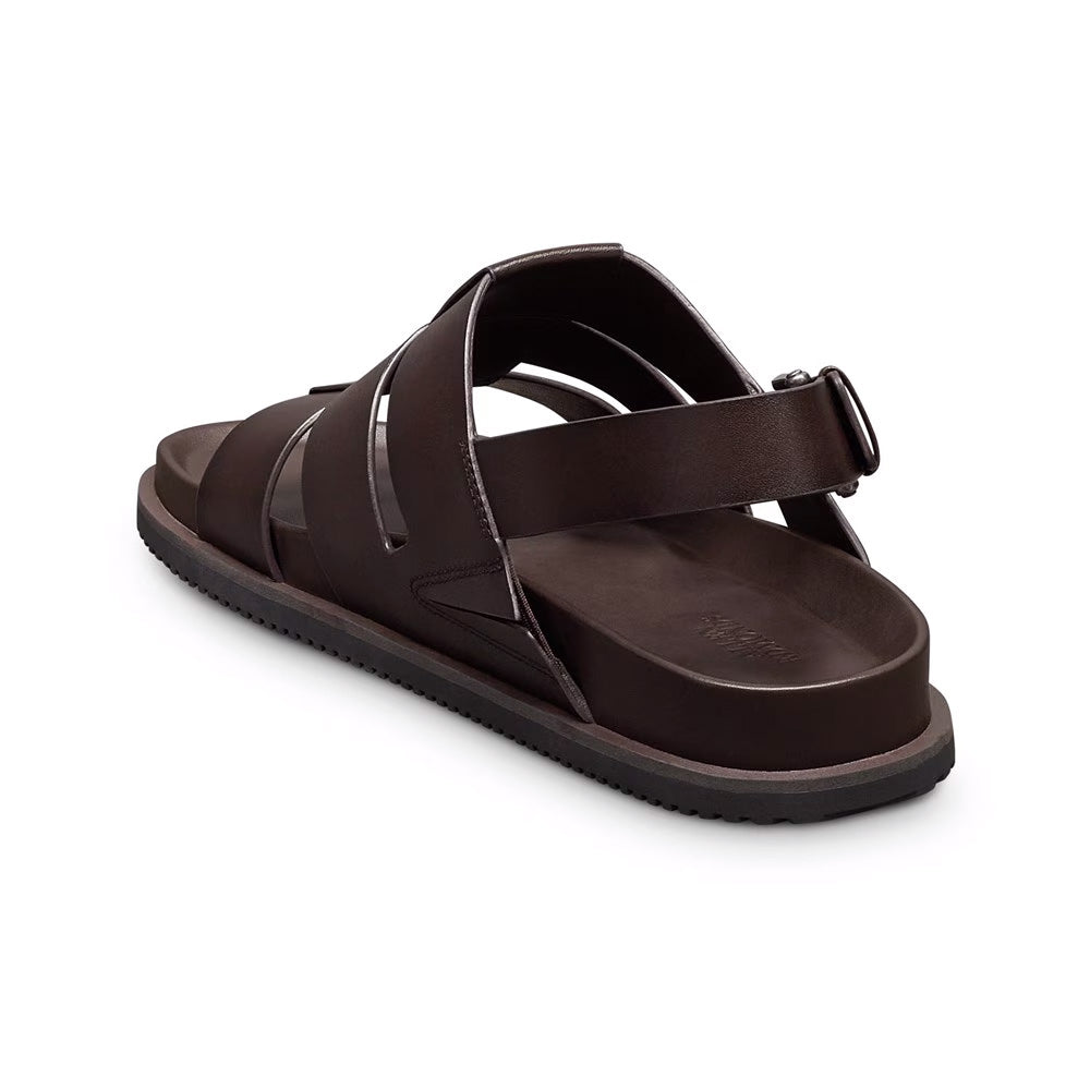 Allen Edmonds Damien Fisherman Leather Sandal Espresso (8197)