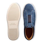 Allen Edmonds Lafayette Suede Slip-on Sneakers Dark Denim (7910)