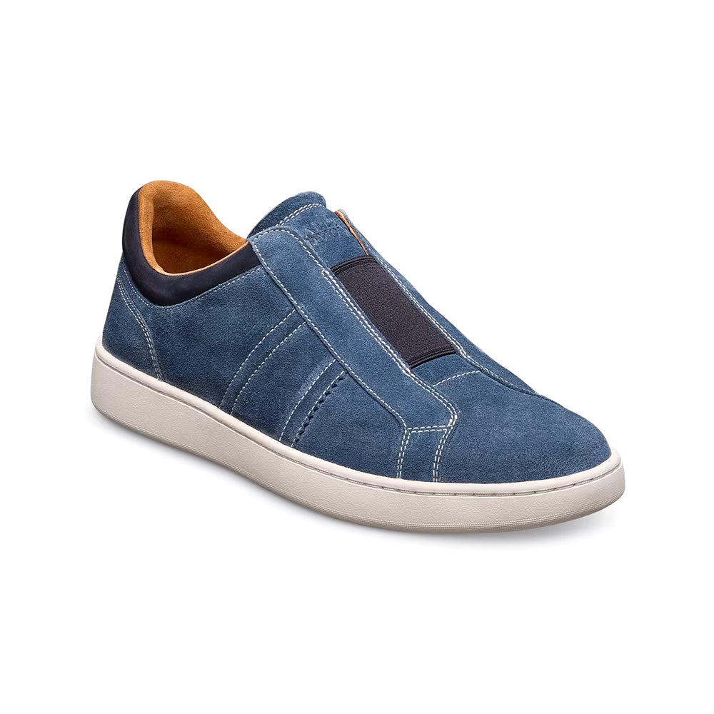 Allen Edmonds Lafayette Suede Slip-on Sneakers Dark Denim (7910)
