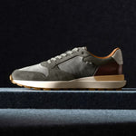Allen Edmonds Lionel Suede Lace-Up Sneaker Grey (8192)