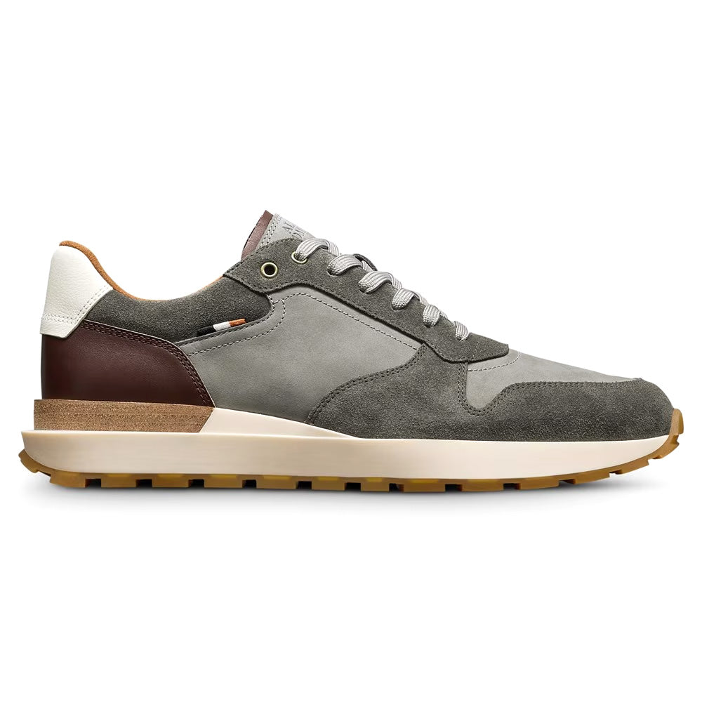 Allen Edmonds Lionel Suede Lace-Up Sneaker Grey