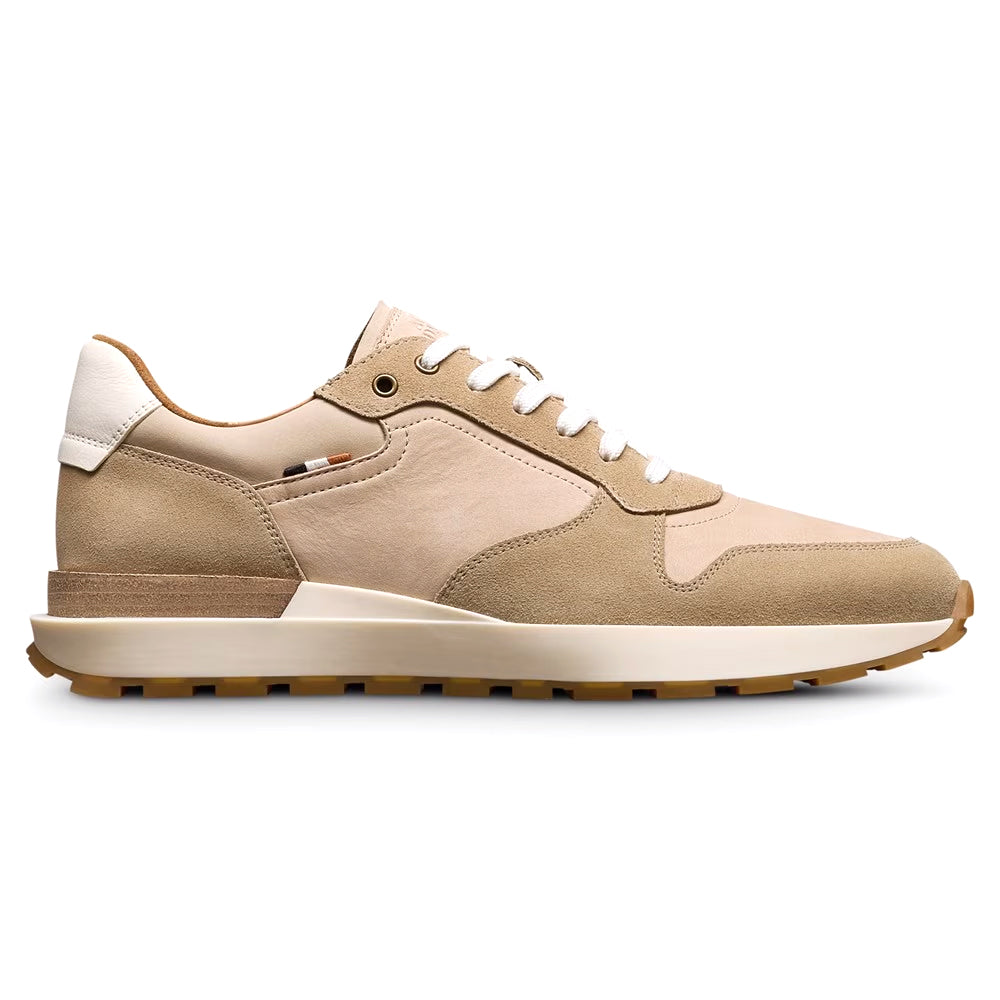 Allen Edmonds Lionel Leather Lace-Up Sneaker Sand (8190)