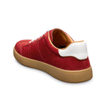 Allen Edmonds Ludlow Suede Slip-on Stretch-lace Sneaker True Red (8125)