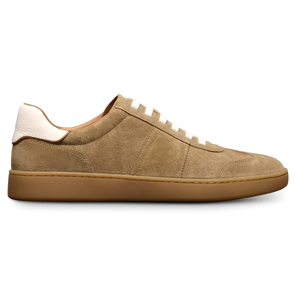 Allen Edmonds Ludlow Leather & Suede Slip-on Stretch-lace Sneaker Desert Tan
