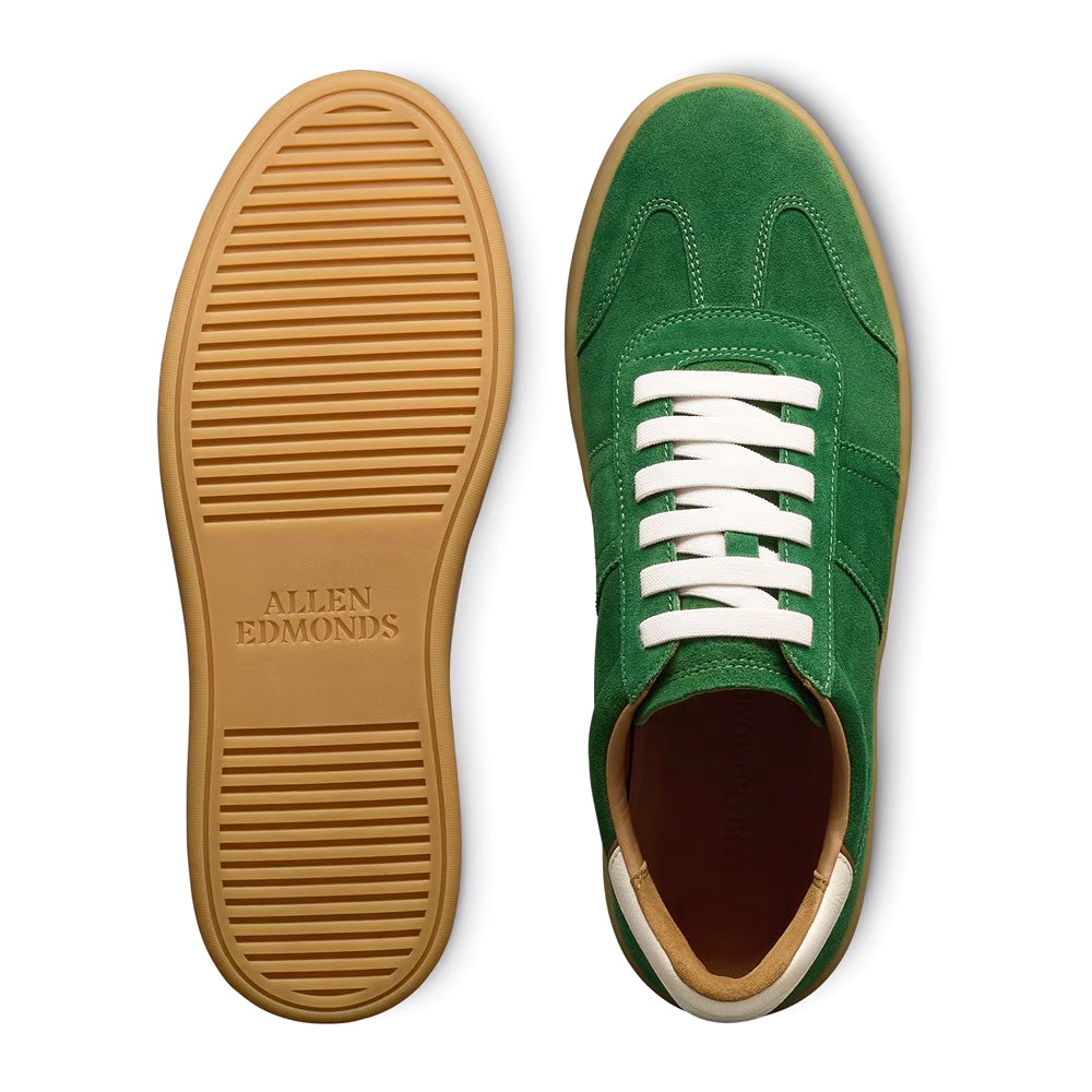 Allen Edmonds Ludlow Suede Slip-on Stretch-lace Sneaker Clover (8126)