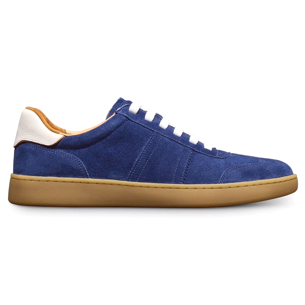 Allen Edmonds Ludlow Suede Slip-on Stretch-lace Sneaker Indigo (8124)