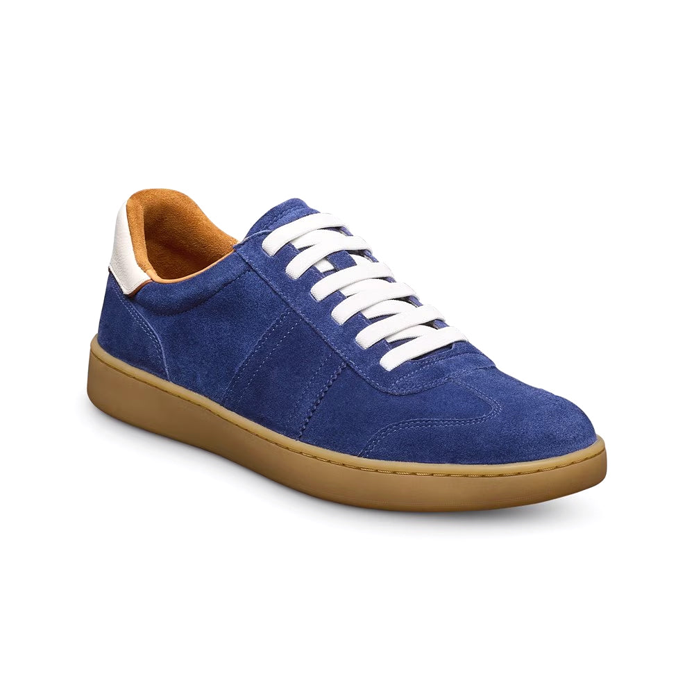 Allen Edmonds Ludlow Suede Slip-on Stretch-lace Sneaker Indigo (8124)