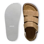 Allen Edmonds Damien Fisherman Suede Sandal Tobacco (8199)