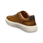 Allen Edmonds Oliver Leather Slip-on Stretch-lace Sneaker Walnut (7916)