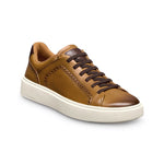 Allen Edmonds Oliver Leather Slip-on Stretch-lace Sneaker Walnut (7916)