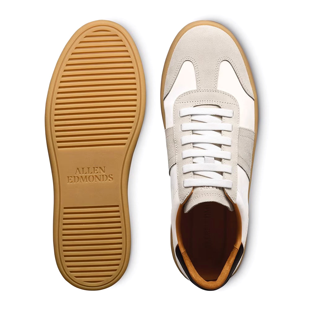 Allen Edmonds Ludlow Suede Slip-on Stretch-lace Sneaker Dove (7900)