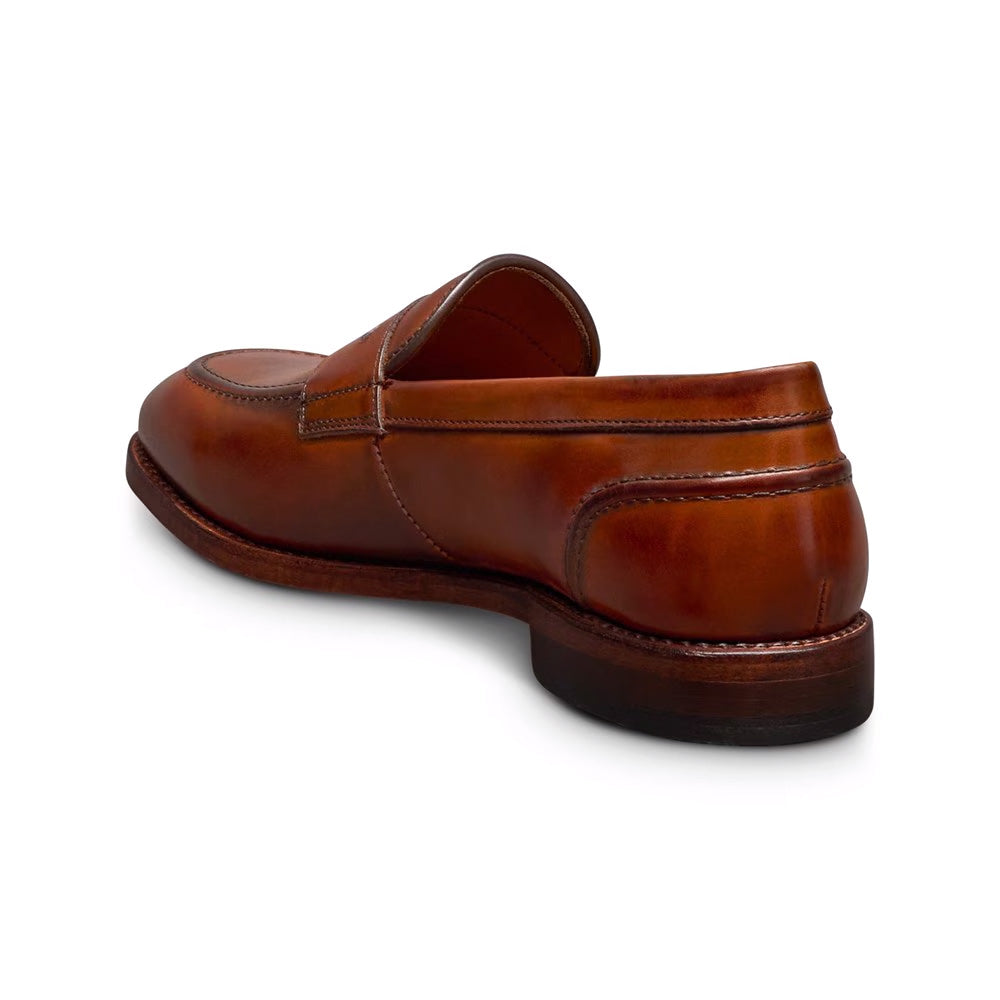 Allen Edmonds Randolph 2.0 Leather Penny Loafer Dark Chili