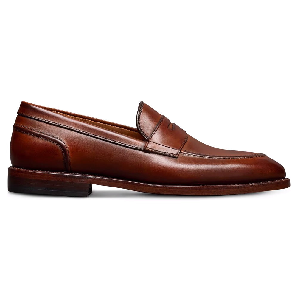 Allen Edmonds Randolph 2.0 Leather Penny Loafer Dark Chili