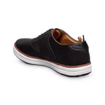 Allen Edmonds Stratis Saddle Leather Golf Shoe Black (8349)
