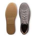 Allen Edmonds Barnes Suede Lace-Up Sneaker Grey (8405)