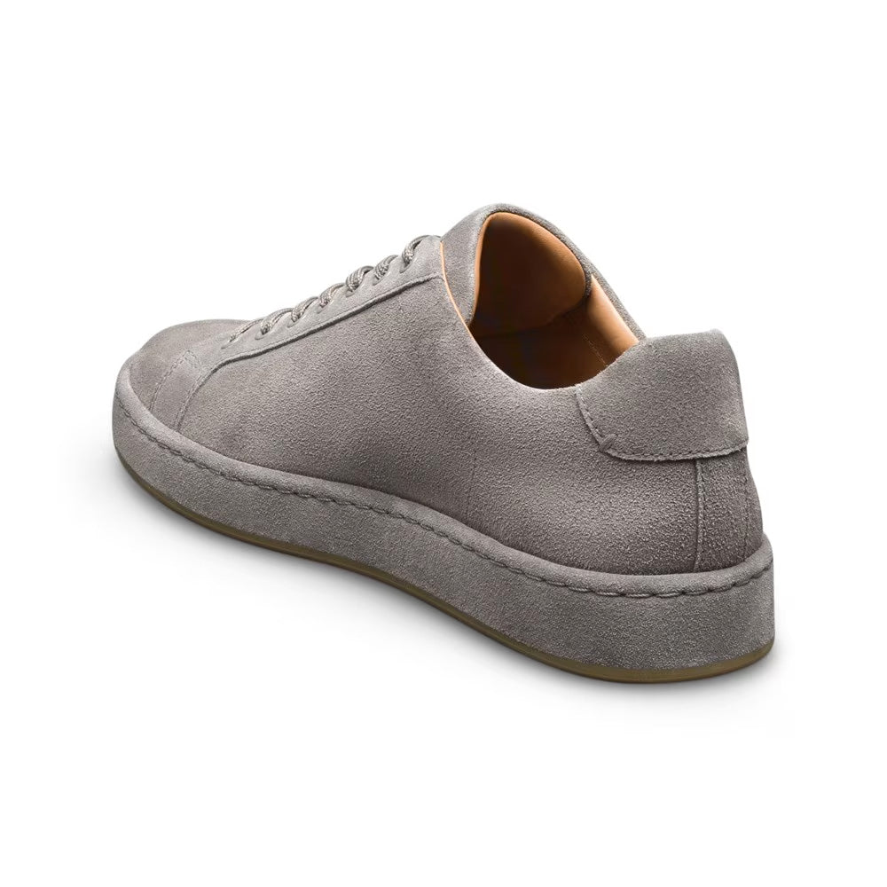Allen Edmonds Barnes Suede Lace-Up Sneaker Grey (8405)