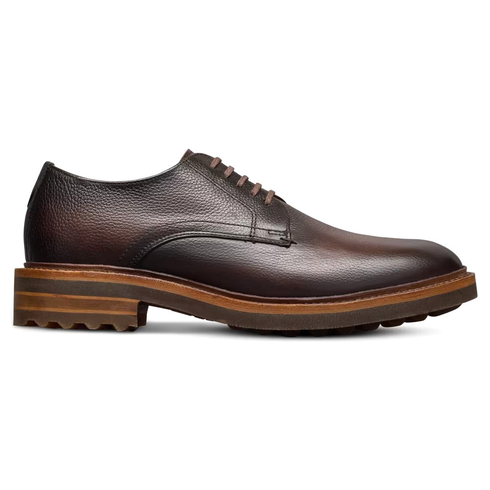 Allen Edmonds Noah Reserve Plain-toe Derby Dress Shoe Dark Brown (8568)