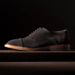 Allen Edmonds Park Avenue Verse Suede Cap-toe Oxford Dress Shoe Bitter Chocolate (8516)