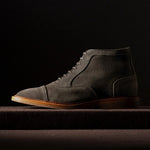 Allen Edmonds Park Avenue Verse Suede Cap-toe Oxford Boot Bitter Chocolate (8513)
