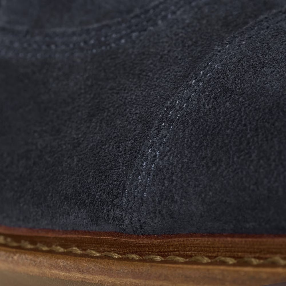 Allen Edmonds Park Avenue Verse Suede Cap-toe Oxford Boot Navy (8633)