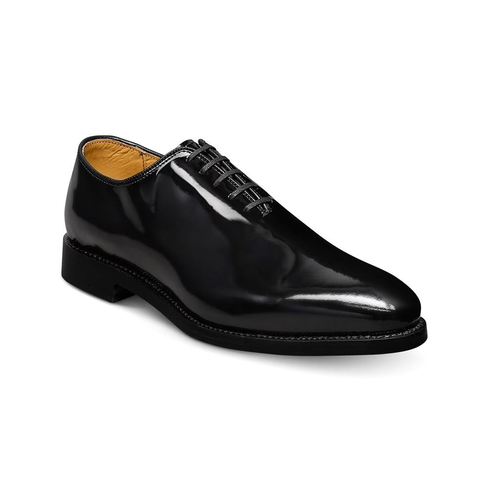 Allen Edmonds Morrison Reserve Whole-cut Patent Oxford Dress Shoe Black (8540)