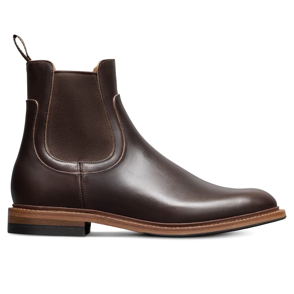 Allen Edmonds Tanner Leather Chelsea Boots Brown (8571)