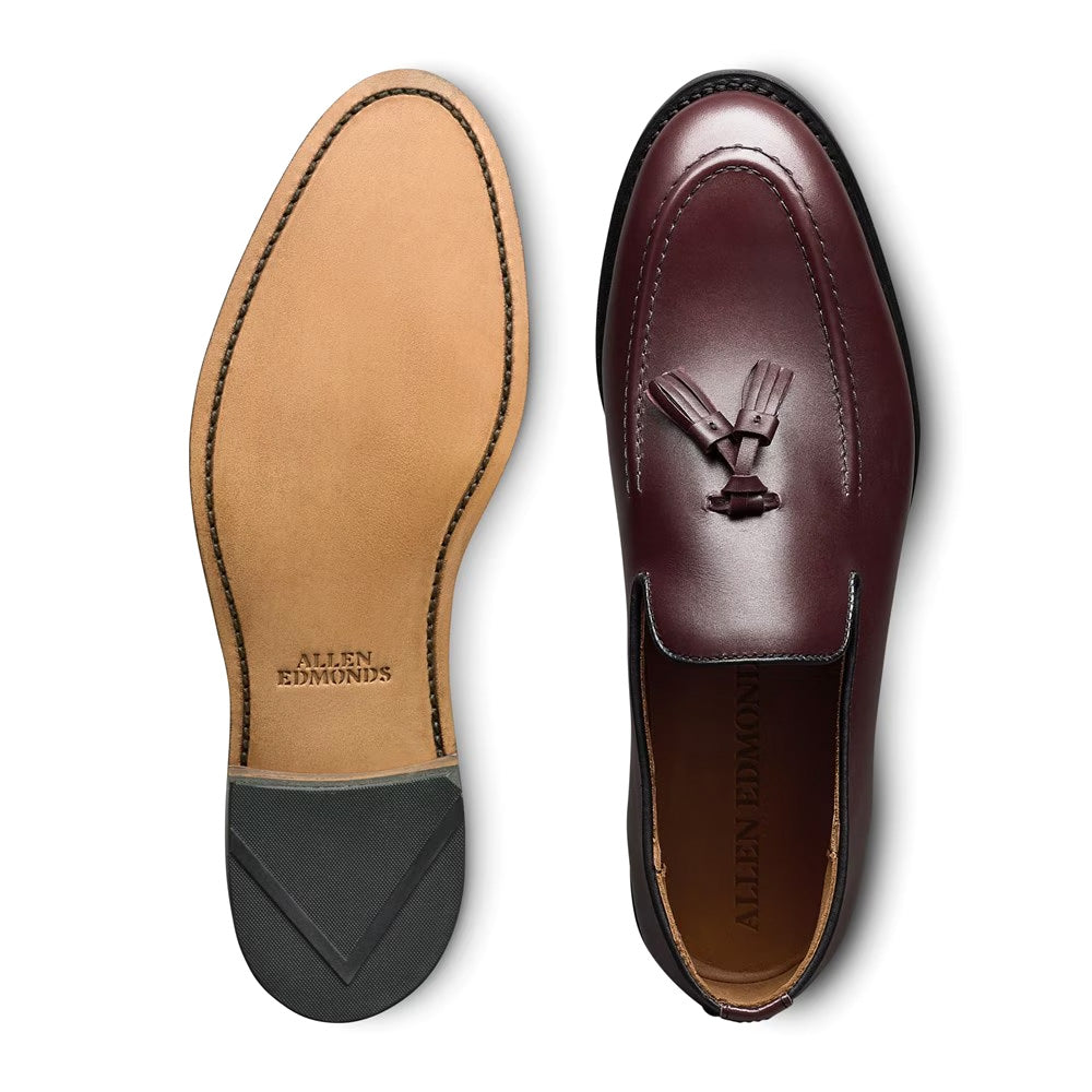 Allen Edmonds Randolph Tassel Loafer Burgundy (8483)