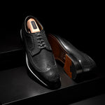 Allen Edmonds Mason Reserve Wingtip Derby Dress Shoes Black (8629)