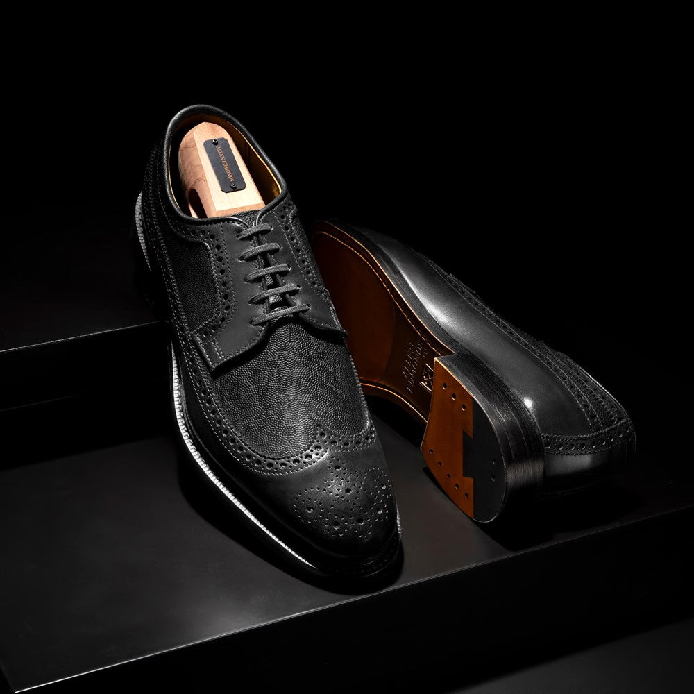 Allen Edmonds Mason Reserve Wingtip Derby Dress Shoes Black (8629)