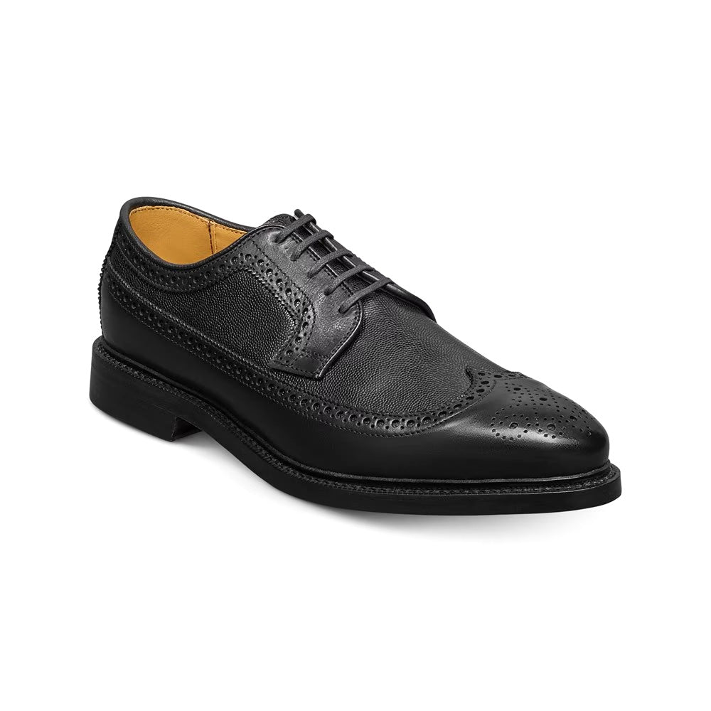 Allen Edmonds Mason Reserve Wingtip Derby Dress Shoes Black (8629)