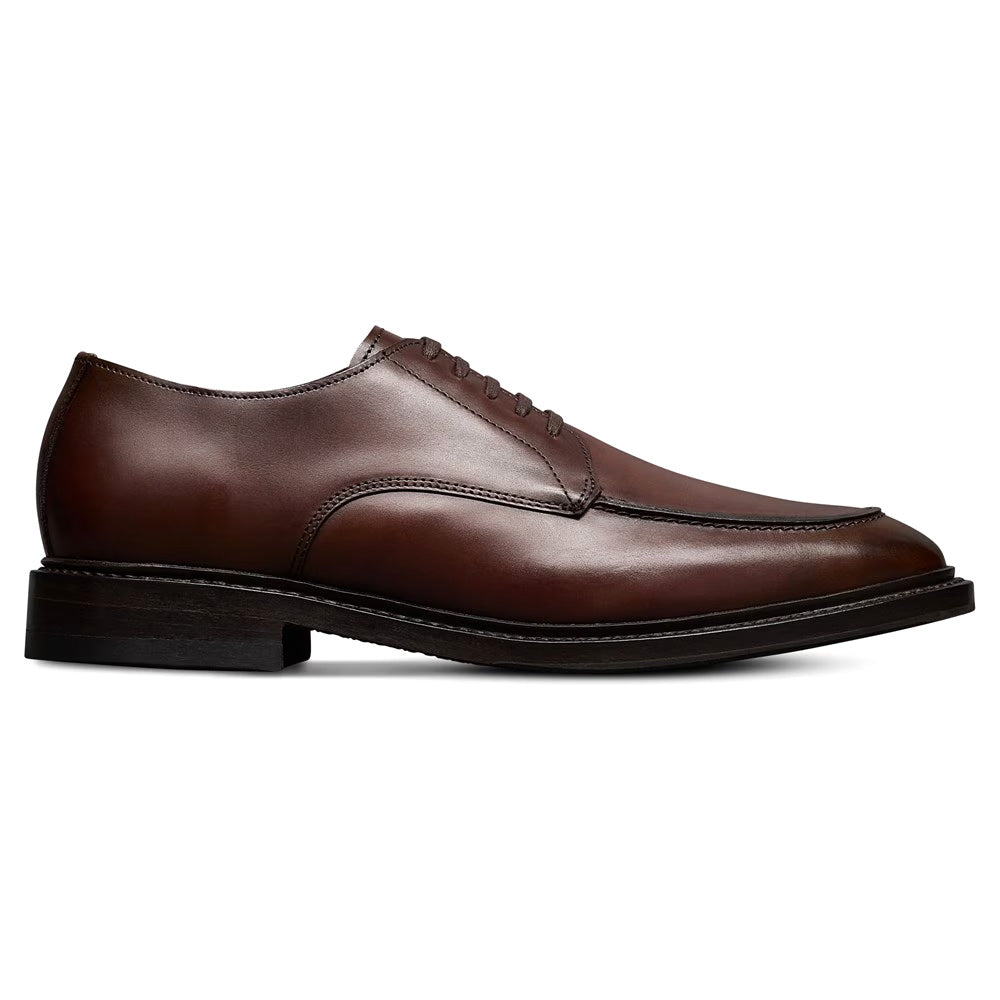 Allen Edmonds Rivington Calfskin Apron-Toe Derby Chili
