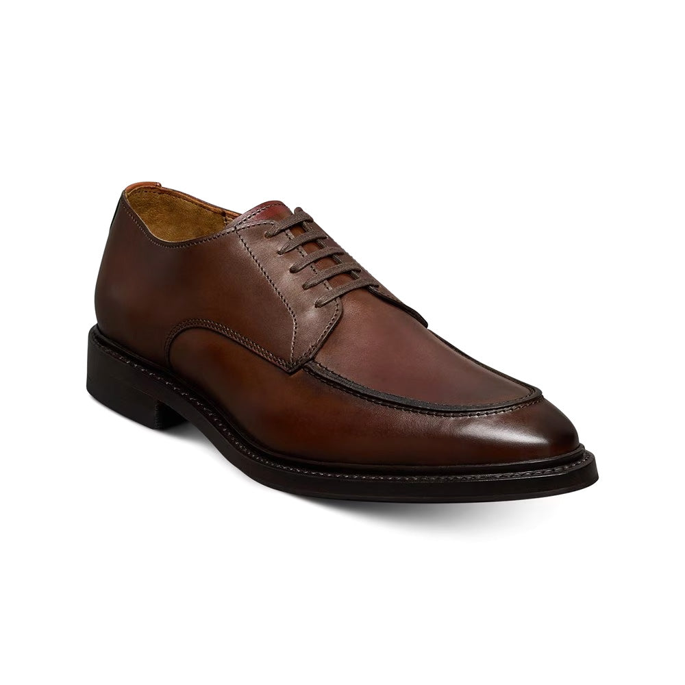 Allen Edmonds Rivington Calfskin Apron-Toe Derby Chili (8869)