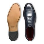 Allen Edmonds Fifth Avenue Cap-toe Oxford Dress Shoes Navy (8521)
