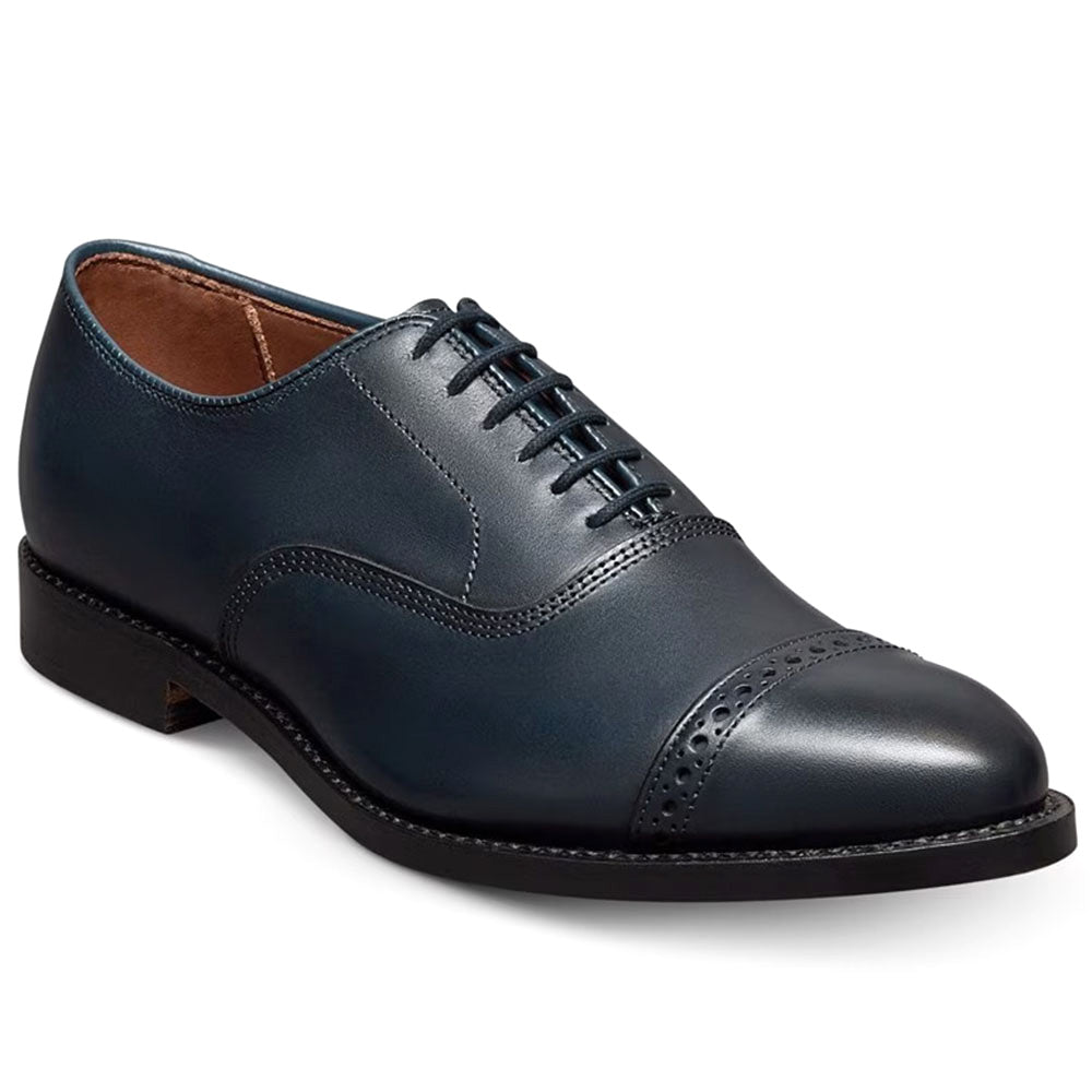 Allen Edmonds Fifth Avenue Cap-toe Oxford Dress Shoes Navy (8521)