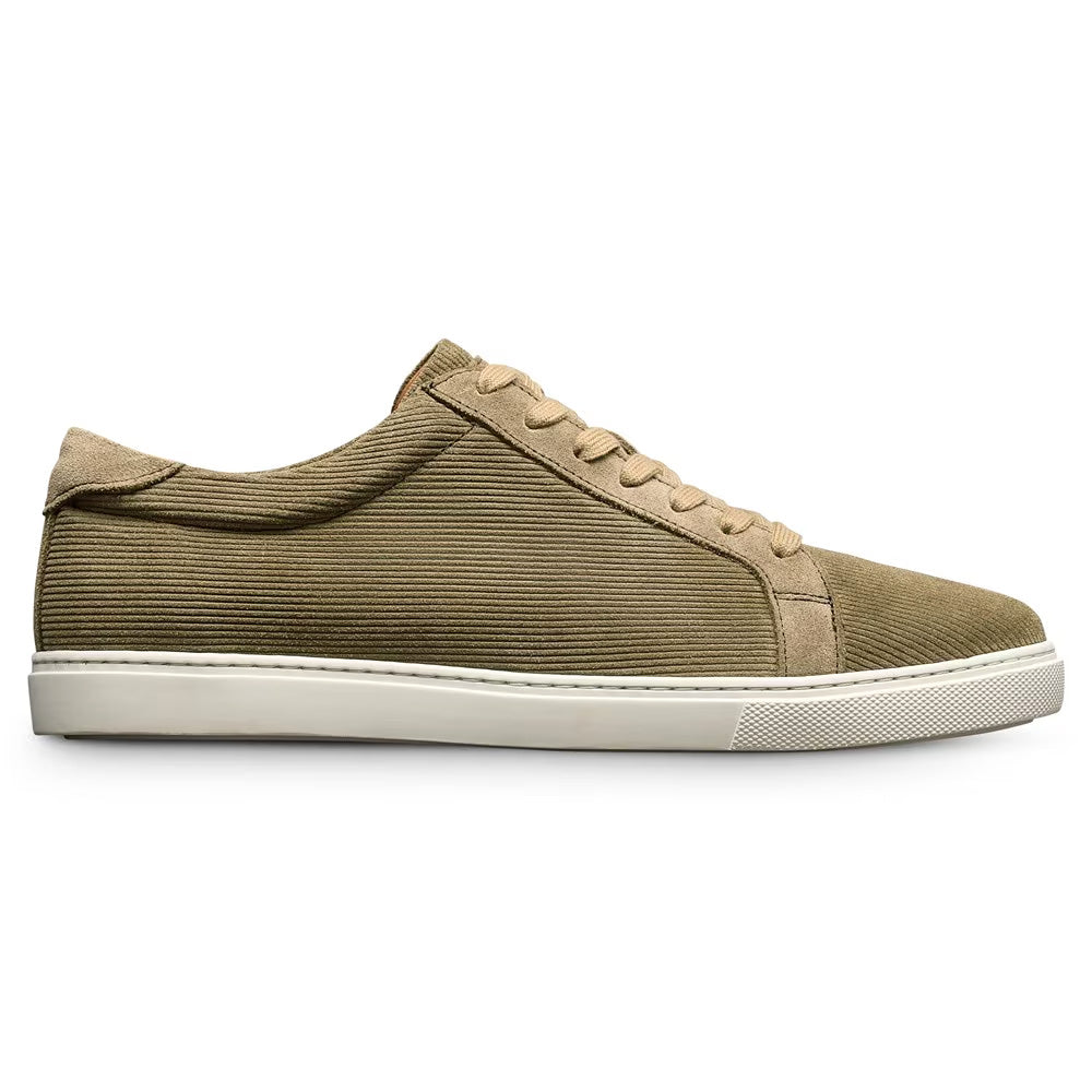 Allen Edmonds Courtside Suede Sneaker Tobacco