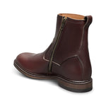 Allen Edmonds Tompkins Leather Zip-up Boots Burgundy (8579)