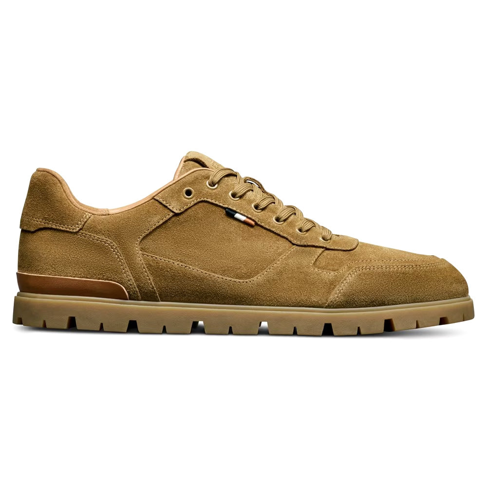 Allen Edmonds Vail Suede Lug Sneaker Curry