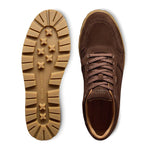 Allen Edmonds Vail Suede Lug Sneaker Polo Brown (8368)