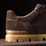 Allen Edmonds Vail Suede Lug Sneaker Polo Brown (8368)